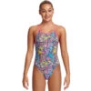 Funkita - Prism Break - Girls Diamond Back One Piece -Funkita Swimsuit Discount Store funkita prism break girls diamond back one piece 1