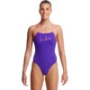 Funkita - Purple Punch - Ladies Tie Me Tight One Piece -Funkita Swimsuit Discount Store funkita purple punch ladies tie me tight one piece 1