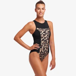 Funkita - Purrfect - Ladies Hi Flyer One Piece -Funkita Swimsuit Discount Store funkita purrfect ladies hi flyer one piece 5