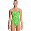 Funkita - Radioactive - Ladies Diamond Back One Piece -Funkita Swimsuit Discount Store funkita radioactive diamond back ladies swimsuit 1