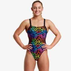 Funkita - Rainbow Web - Ladies Brace Free One Piece 13 Funkita - Rainbow Web - Ladies Brace Free One Piece -Funkita Swimsuit Discount Store funkita rainbow web ladies brace free one piece 5