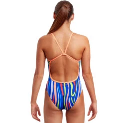 Funkita - Raw Hide - Girls Single Strap One Piece -Funkita Swimsuit Discount Store funkita raw hide girls single strap one piece 3