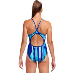 Funkita - Roller Paint - Ladies Diamond Back One Piece 13 Funkita - Roller Paint - Ladies Diamond Back One Piece -Funkita Swimsuit Discount Store funkita roller paint ladies diamond back one piece 3