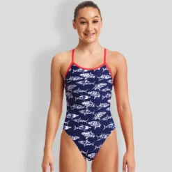 Funkita - Rompa Chompa - Girls Single Strap One Piece -Funkita Swimsuit Discount Store funkita rompa chompa girls single strap one piece 4