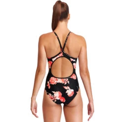 Funkita - Rose Garden - Ladies Diamond Back One Piece -Funkita Swimsuit Discount Store funkita rose garden ladies diamond back one piece 3