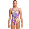 Funkita - Run Wild - Girls Tie Me Tight One Piece 1 Funkita - Run Wild - Girls Tie Me Tight One Piece -Funkita Swimsuit Discount Store funkita run wild girls tie me tight one piece 1