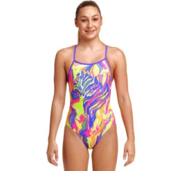 Funkita - Run Wild - Girls Tie Me Tight One Piece