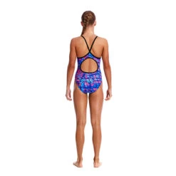 Funkita - Rusted - Girls Diamond Back One Piece -Funkita Swimsuit Discount Store funkita rusted girls diamond back one piece 3
