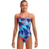 Funkita - Sale Away - Girls Diamond Back One Piece -Funkita Swimsuit Discount Store funkita sale away girls diamond back one piece 1