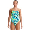 Funkita - Sand Storm - Girls Diamond Back One Piece 1 Funkita - Sand Storm - Girls Diamond Back One Piece -Funkita Swimsuit Discount Store funkita sand storm girls diamond back one piece 1