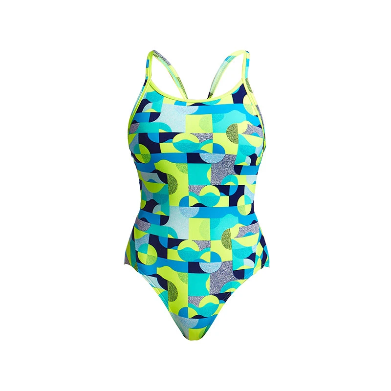 Funkita - Sand Storm - Ladies Diamond Back One Piece 4 Funkita - Sand Storm - Ladies Diamond Back One Piece - Image 2