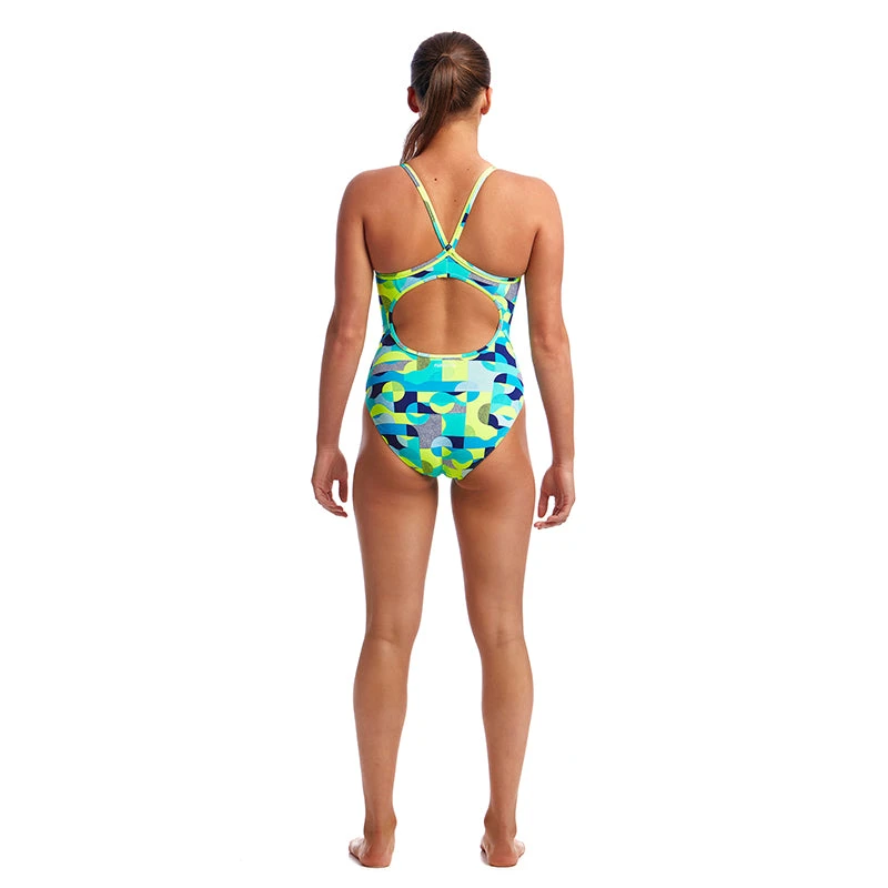 Funkita - Sand Storm - Ladies Diamond Back One Piece 5 Funkita - Sand Storm - Ladies Diamond Back One Piece - Image 3