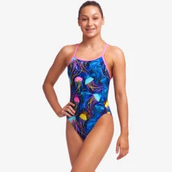 Funkita - Schwimma Stinga - Girls Single Strap One Piece -Funkita Swimsuit Discount Store funkita schwimma stinga girls single strap one piece 5