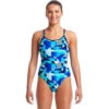 Funkita - Sea Spray - Ladies Diamond Back One Piece 1 Funkita - Sea Spray - Ladies Diamond Back One Piece -Funkita Swimsuit Discount Store funkita sea spray ladies diamond back one piece 1
