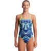 Funkita - Sea Wolf - Girls Diamond Back One Piece 2 Funkita - Sea Wolf - Girls Diamond Back One Piece -Funkita Swimsuit Discount Store funkita sea wolf girls diamond back one piece 1