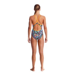 Funkita - Secret Code - Girls Diamond Back One Piece 9 Funkita - Secret Code - Girls Diamond Back One Piece -Funkita Swimsuit Discount Store funkita secret code girls diamond back one piece 3