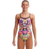 Funkita - Skull Garden - Girls Single Strap One Piece -Funkita Swimsuit Discount Store funkita skull garden girls single strap one piece 0
