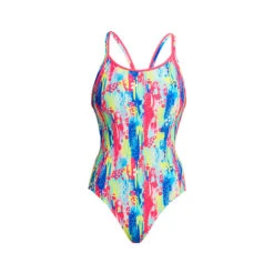 Funkita - Slapped On - Ladies Diamond Back One Piece -Funkita Swimsuit Discount Store funkita slapped on ladies diamond back one piece 2