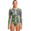 Funkita - Sloth Slumber - Girls Long Shot One Piece 1 Funkita - Sloth Slumber - Girls Long Shot One Piece -Funkita Swimsuit Discount Store funkita sloth slumber girls long shot one piece 1