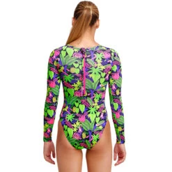 Funkita - Sloth Slumber - Girls Long Shot One Piece -Funkita Swimsuit Discount Store funkita sloth slumber girls long shot one piece 3