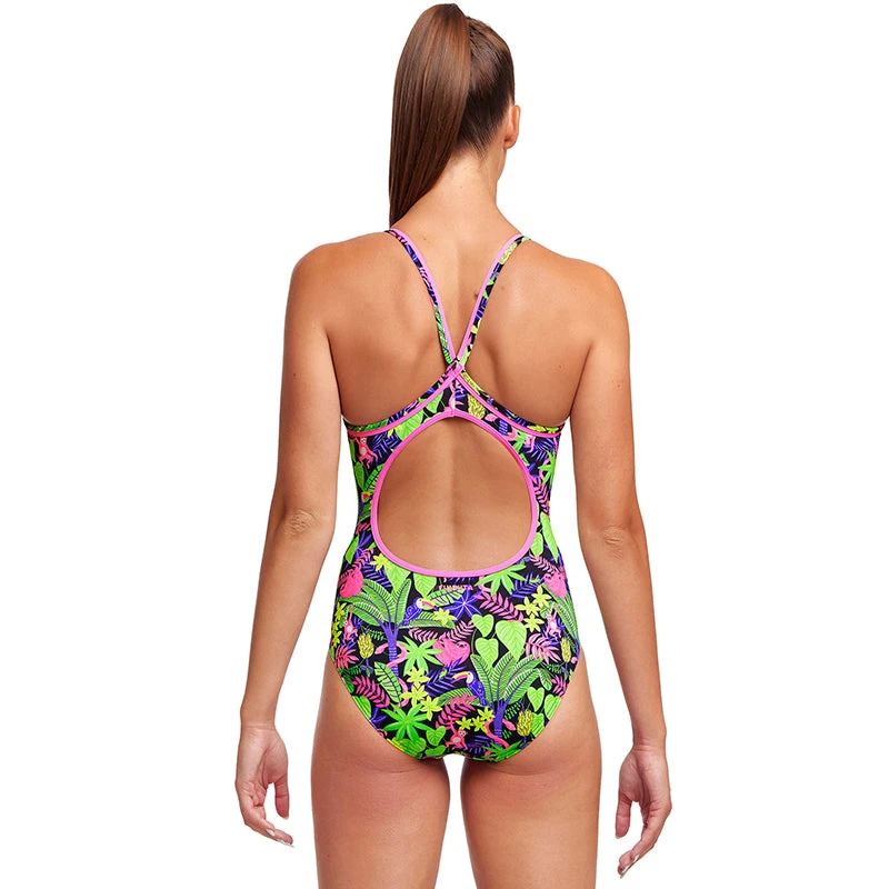 Funkita - Sloth Slumber - Ladies Diamond Back One Piece 5 Funkita - Sloth Slumber - Ladies Diamond Back One Piece - Image 3
