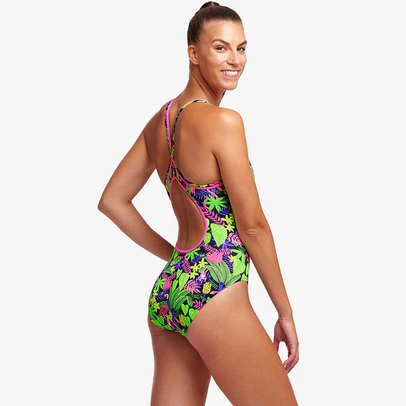Funkita - Sloth Slumber - Ladies Diamond Back One Piece 6 Funkita - Sloth Slumber - Ladies Diamond Back One Piece - Image 4