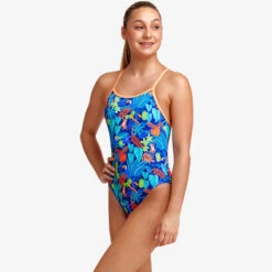 Funkita - Slothed - Girls Single Strap One Piece -Funkita Swimsuit Discount Store funkita slothed girls single strap one piece 5
