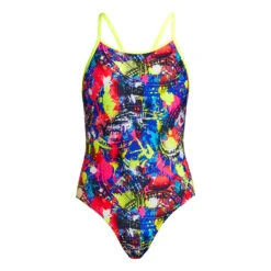 Funkita - Smash City - Girls Diamond Back One Piece -Funkita Swimsuit Discount Store funkita smash city girls diamond back one piece 2