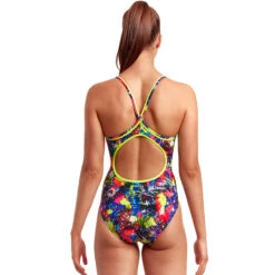 Funkita - Smash City - Ladies Diamond Back One Piece -Funkita Swimsuit Discount Store funkita smash city ladies diamond back one piece 3