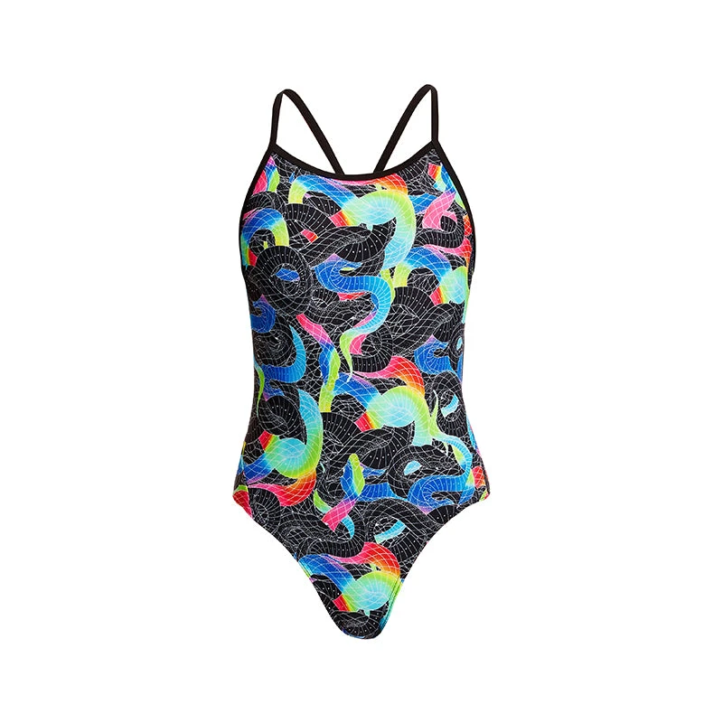 Funkita - Snake Pit - Girls Twisted One Piece 4 Funkita - Snake Pit - Girls Twisted One Piece - Image 2