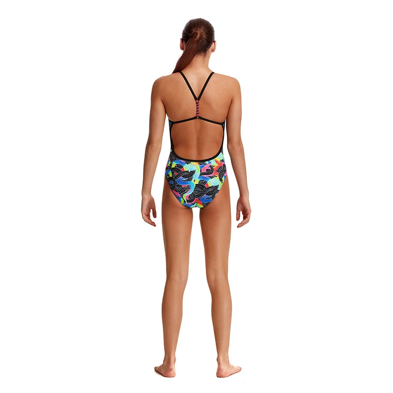 Funkita - Snake Pit - Girls Twisted One Piece 5 Funkita - Snake Pit - Girls Twisted One Piece - Image 3