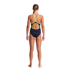 Funkita - Sound System - Girls Diamond Back One Piece -Funkita Swimsuit Discount Store funkita sound system girls diamond back one piece 3