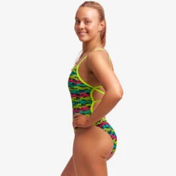 Funkita - Speed Cheat - Ladies Eco Strapped In One Piece -Funkita Swimsuit Discount Store funkita speed cheat ladies eco strapped in one piece 4