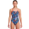 Funkita - Spin Doctor - Girls Diamond Back One Piece -Funkita Swimsuit Discount Store funkita spin doctor girls diamond back one piece 1