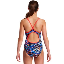 Funkita - Spin Doctor - Girls Diamond Back One Piece -Funkita Swimsuit Discount Store funkita spin doctor girls diamond back one piece 3