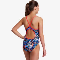 Funkita - Spin Doctor - Girls Diamond Back One Piece -Funkita Swimsuit Discount Store funkita spin doctor girls diamond back one piece 4