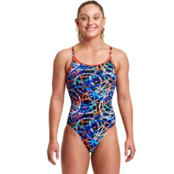 Funkita - Spin Doctor - Ladies Diamond Back One Piece