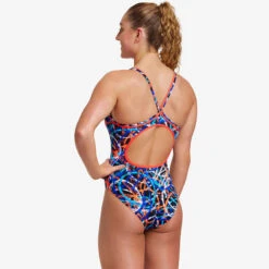 Funkita - Spin Doctor - Ladies Diamond Back One Piece -Funkita Swimsuit Discount Store funkita spin doctor ladies diamond back one piece 4
