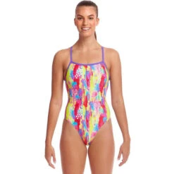 Funkita - Splat Stat - Ladies Strapped In One Piece