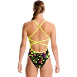 Funkita - Splatter Attack - Girls Strapped In One Piece 10 Funkita - Splatter Attack - Girls Strapped In One Piece -Funkita Swimsuit Discount Store funkita splatter attack strapped in girls one piece 3