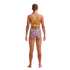 Funkita - Squeaky Squid - Girls Eco Tie Me Tight One Piece -Funkita Swimsuit Discount Store funkita squeaky squid girls eco tie me tight one piece 2