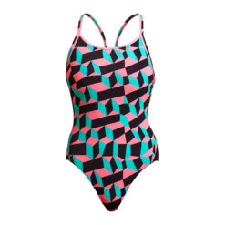 Funkita - Step Up - Ladies Diamond Back One Piece -Funkita Swimsuit Discount Store funkita step up ladies diamond back one piece 2