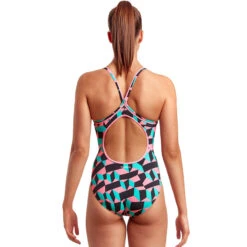 Funkita - Step Up - Ladies Diamond Back One Piece -Funkita Swimsuit Discount Store funkita step up ladies diamond back one piece 3
