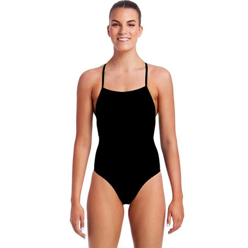 Funkita - Still Black - Ladies Strapped In One Piece 3 Funkita - Still Black - Ladies Strapped In One Piece
