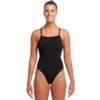 Funkita - Still Black - Ladies Tie Me Tight One Piece 1 Funkita - Still Black - Ladies Tie Me Tight One Piece -Funkita Swimsuit Discount Store funkita still black ladies tie me tight one piece 1