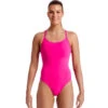 Funkita - Still Pink - Ladies Diamond Back One Piece -Funkita Swimsuit Discount Store funkita still pink ladies diamond back one piece 1