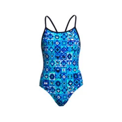 Funkita - Strike It Lucky - Girls Diamond Back One Piece -Funkita Swimsuit Discount Store funkita strike it lucky diamond back girls one piece swimsuit 2