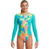 Funkita - Summer Sails - Girls Long Life Flyer One Piece -Funkita Swimsuit Discount Store funkita summer sails girls long life flyer one piece 1