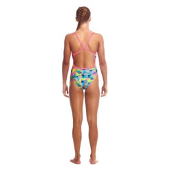 Funkita - Sunkissed - Girls Single Strap One Piece -Funkita Swimsuit Discount Store funkita sunkissed girls single strap one piece 3