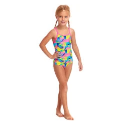 Funkita - Sunkissed - Toddler Girls Printed One Piece -Funkita Swimsuit Discount Store funkita sunkissed toddler girls printed one piece 5